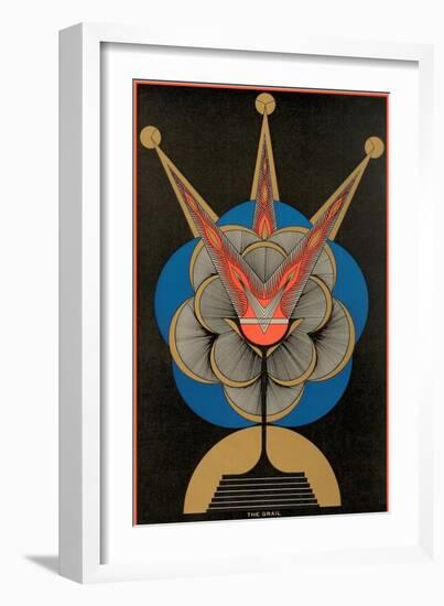 Geometric Representation of the Grail-null-Framed Art Print