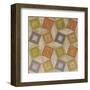 Geometric Scatter-Anna Becker-Framed Art Print