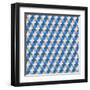 Geometric Seamless Pattern-Shonkar-Framed Art Print