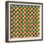 Geometric Seamless Pattern-Shonkar-Framed Premium Giclee Print