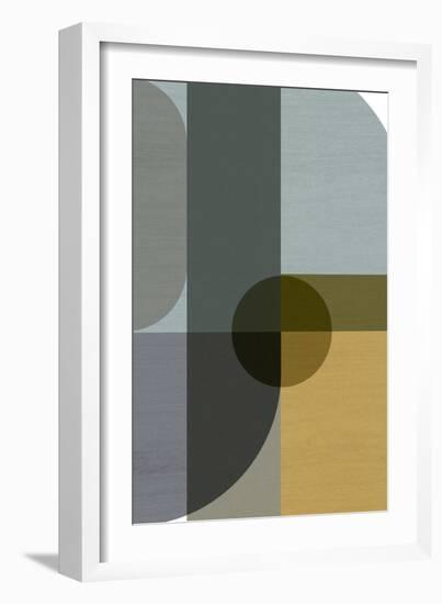 Geometric Shapes II-Incado-Framed Art Print