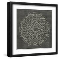 Geometric Tile I-Chariklia Zarris-Framed Art Print