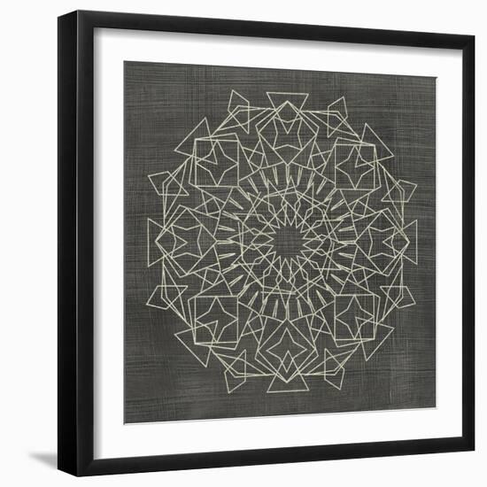 Geometric Tile I-Chariklia Zarris-Framed Art Print