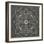 Geometric Tile IX-Chariklia Zarris-Framed Art Print