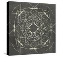 Geometric Tile V-Chariklia Zarris-Stretched Canvas