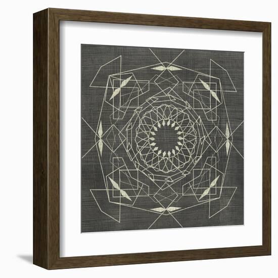 Geometric Tile V-Chariklia Zarris-Framed Art Print