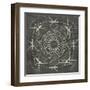 Geometric Tile V-Chariklia Zarris-Framed Art Print