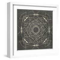 Geometric Tile V-Chariklia Zarris-Framed Art Print