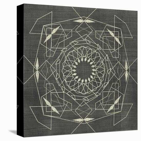 Geometric Tile V-Chariklia Zarris-Stretched Canvas