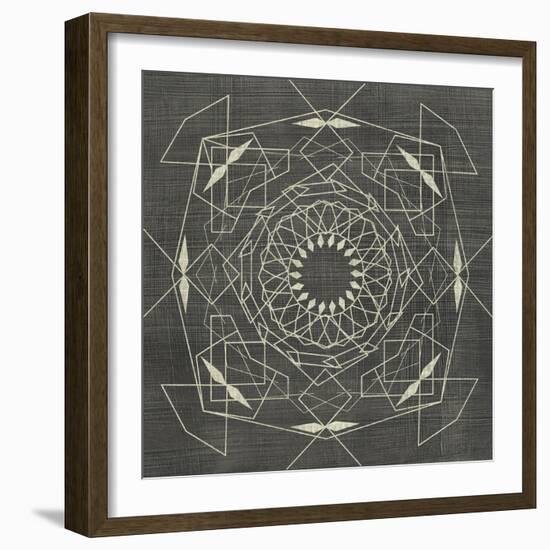 Geometric Tile V-Chariklia Zarris-Framed Art Print