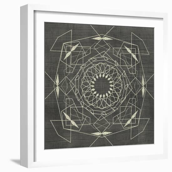 Geometric Tile V-Chariklia Zarris-Framed Art Print