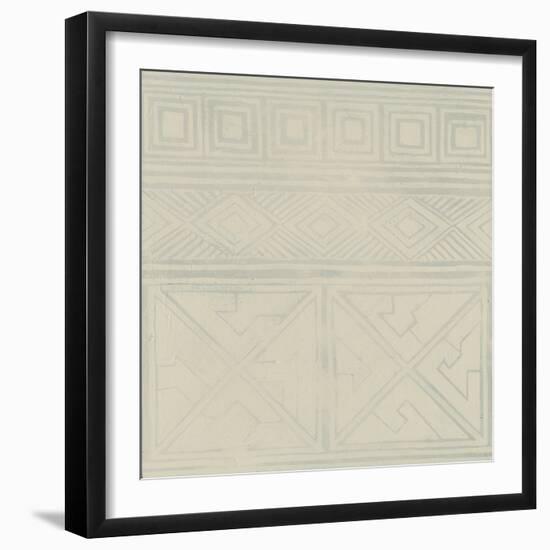 Geometric Tone on Tone I-Kathrine Lovell-Framed Art Print