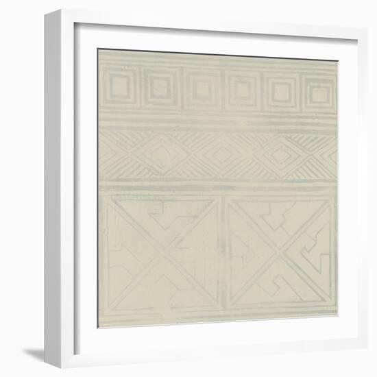 Geometric Tone on Tone I-Kathrine Lovell-Framed Art Print