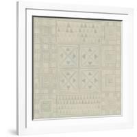 Geometric Tone on Tone II-Kathrine Lovell-Framed Art Print