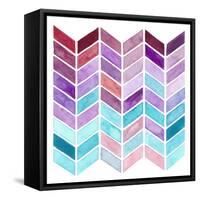 Geometric Trance I-Regina Moore-Framed Stretched Canvas