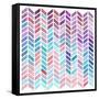 Geometric Trance II-Regina Moore-Framed Stretched Canvas