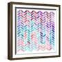 Geometric Trance II-Regina Moore-Framed Art Print