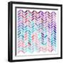 Geometric Trance II-Regina Moore-Framed Art Print