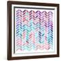 Geometric Trance II-Regina Moore-Framed Art Print