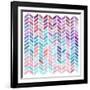 Geometric Trance II-Regina Moore-Framed Art Print