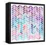 Geometric Trance II-Regina Moore-Framed Stretched Canvas