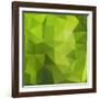 Geometric Triangular Mosaics Background-eriksvoboda-Framed Art Print