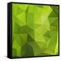 Geometric Triangular Mosaics Background-eriksvoboda-Framed Stretched Canvas