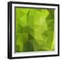 Geometric Triangular Mosaics Background-eriksvoboda-Framed Art Print