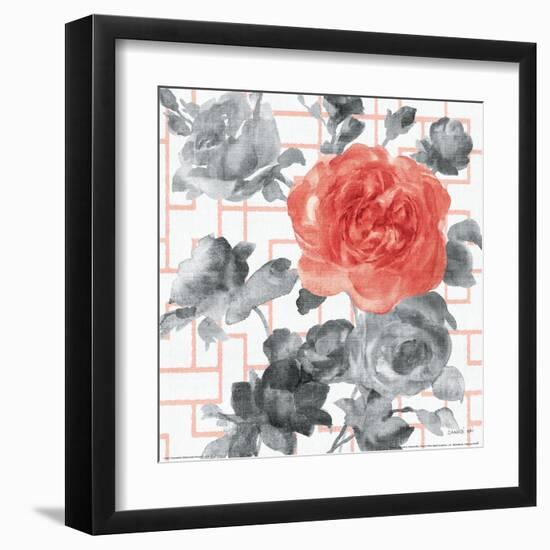 Geometric Watercolor Floral I-Danhui Nai-Framed Art Print