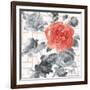 Geometric Watercolor Floral I-Danhui Nai-Framed Art Print