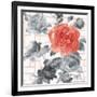 Geometric Watercolor Floral I-Danhui Nai-Framed Art Print