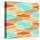 Geometric Wavy Lines Pattern-klivenkova-Stretched Canvas