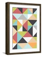 Geometric Winter-Moha London-Framed Giclee Print