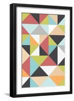 Geometric Winter-Moha London-Framed Giclee Print