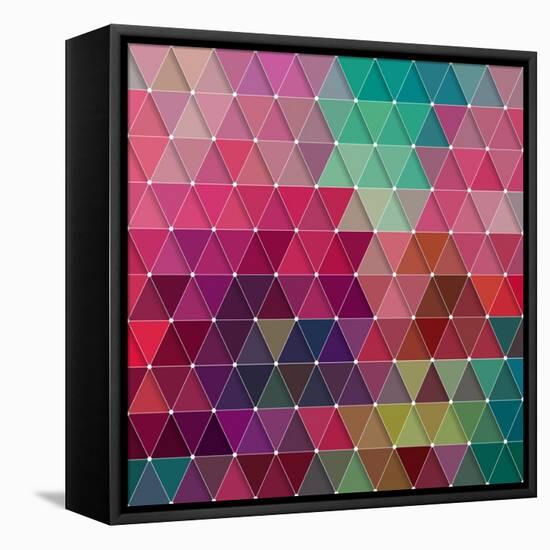 Geometric-Maksim Krasnov-Framed Stretched Canvas