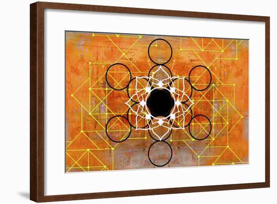 Geometry 4A-Ata Alishahi-Framed Giclee Print