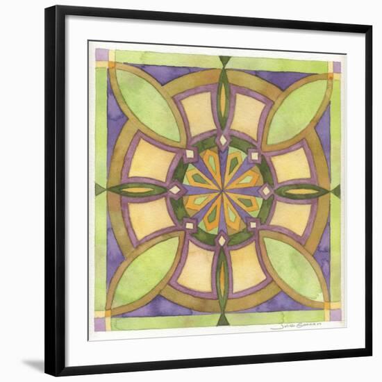 Geometry and Color 6-Julie Goonan-Framed Giclee Print