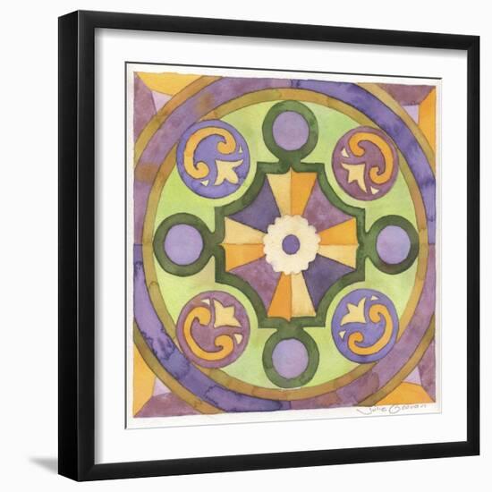 Geometry and Color 9-Julie Goonan-Framed Giclee Print