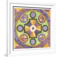 Geometry and Color 9-Julie Goonan-Framed Giclee Print