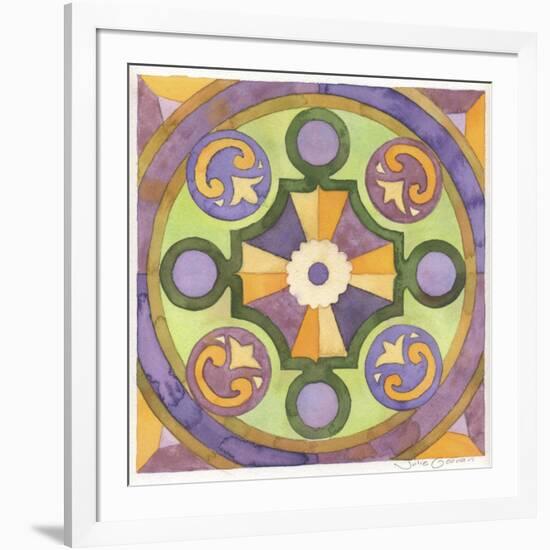 Geometry and Color 9-Julie Goonan-Framed Giclee Print