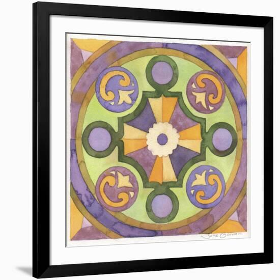 Geometry and Color 9-Julie Goonan-Framed Giclee Print