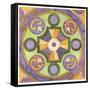 Geometry and Color 9-Julie Goonan-Framed Stretched Canvas