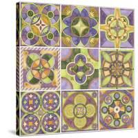 Geometry and Color Part 1-Julie Goonan-Stretched Canvas