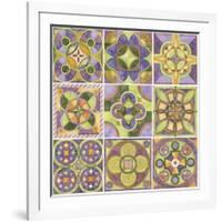 Geometry and Color Part 1-Julie Goonan-Framed Giclee Print