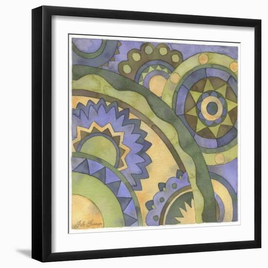 Geometry and Color Part 2 - # 2-Julie Goonan-Framed Giclee Print