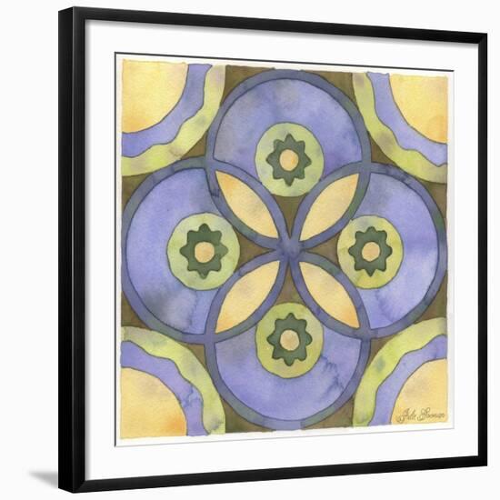 Geometry and Color Part 2 - # 7-Julie Goonan-Framed Giclee Print