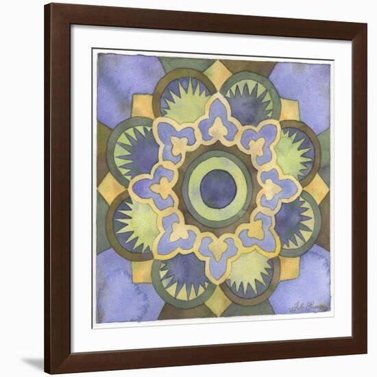 Geometry and Color Part 2 - # 8-Julie Goonan-Framed Giclee Print