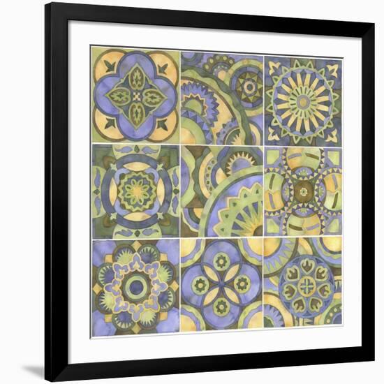 Geometry and Color Part 2-Julie Goonan-Framed Giclee Print