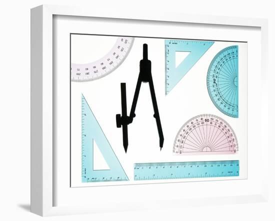 Geometry Set-Lawrence Lawry-Framed Photographic Print