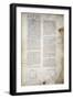 Geometry Studies, from Codex Ashburnham 361-Leonardo da Vinci-Framed Giclee Print